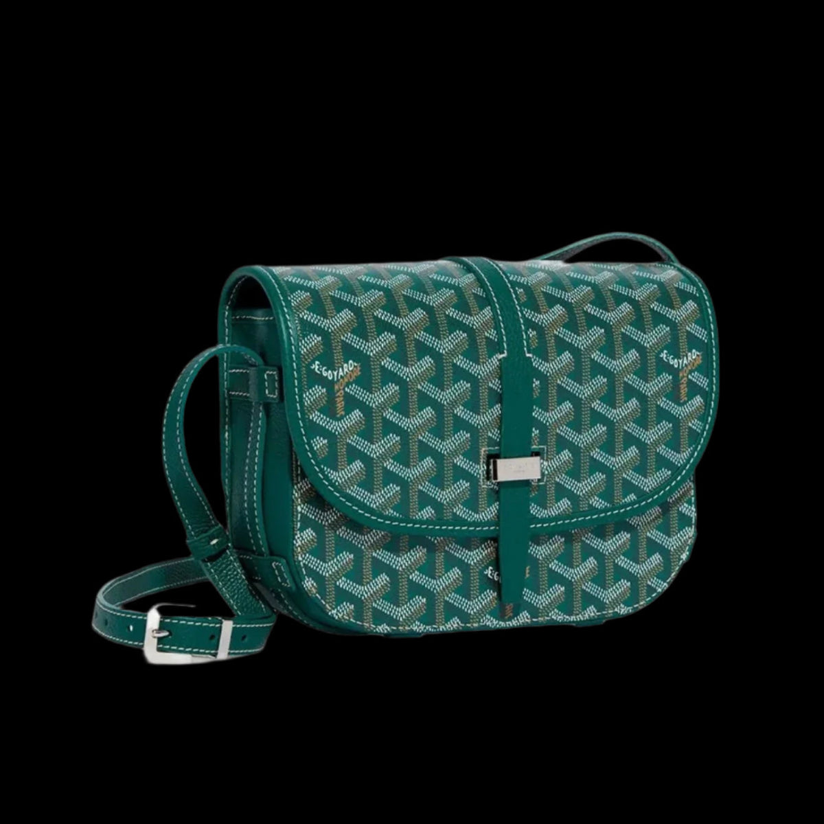 Goyard “Belvedere” Messenger Bag