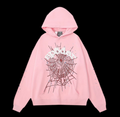 Sp5der Hoodie Pink