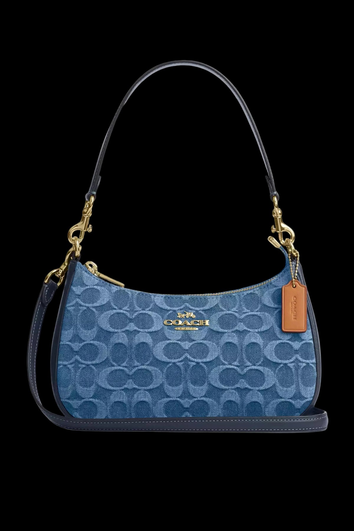 Coach “Denim Teri” Shoulder Bag