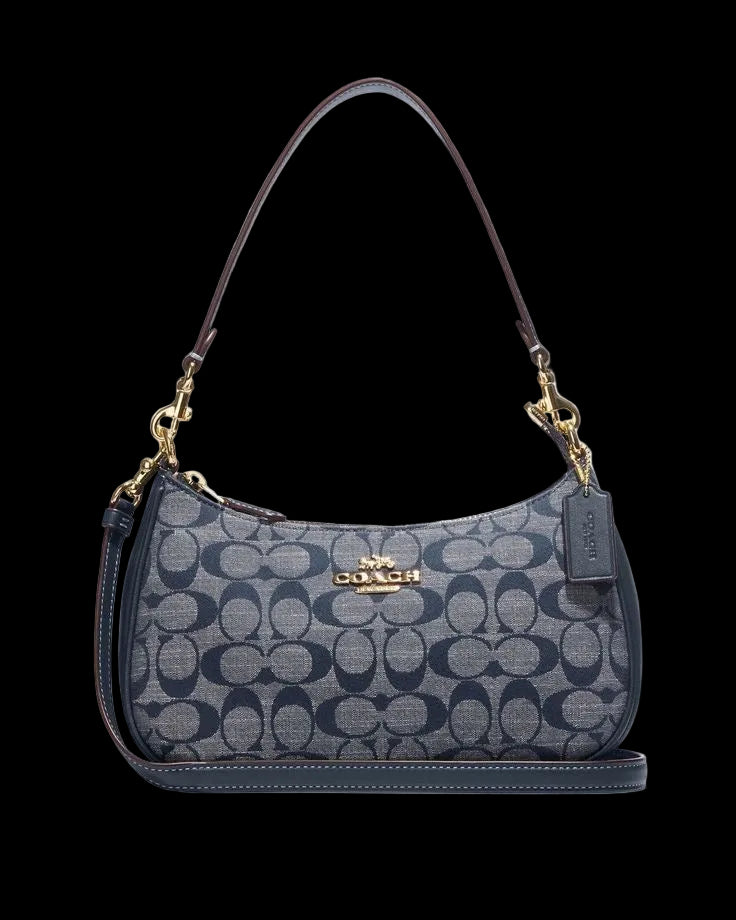 Coach “Denim Teri” Shoulder Bag