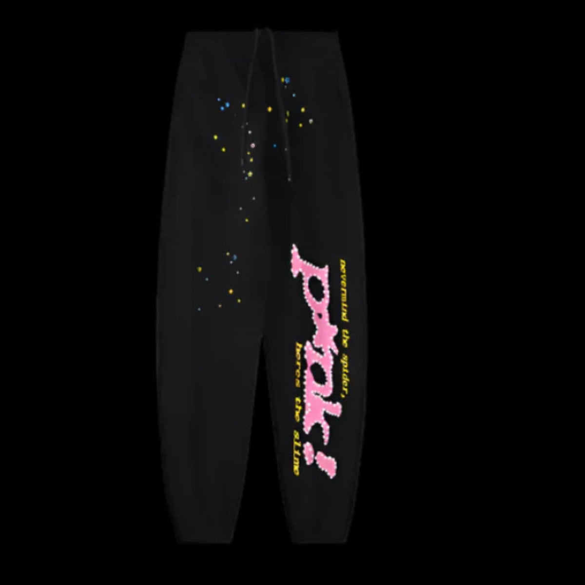 Sp5der Black Sweatpants