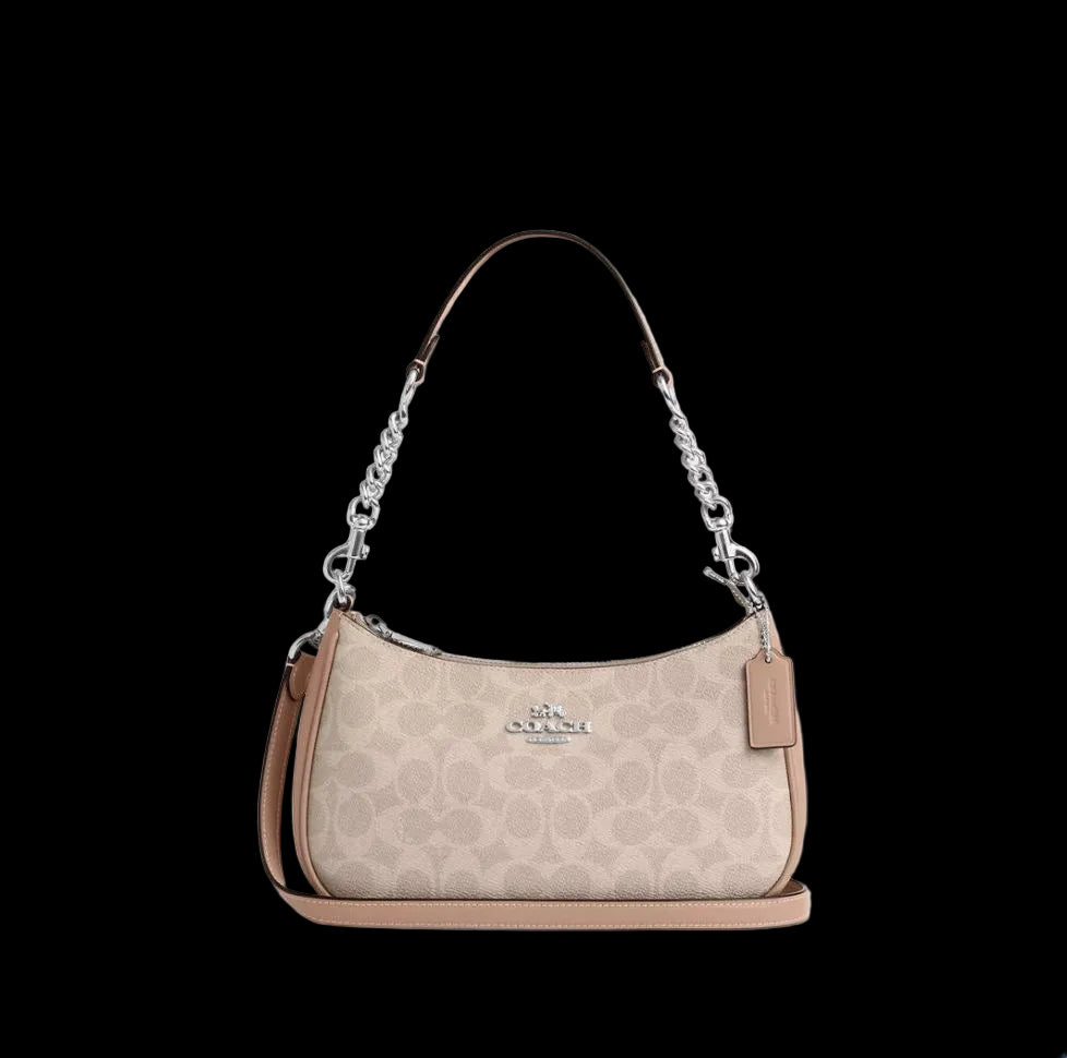 Coach “Leather Teri” Shoulder Bag