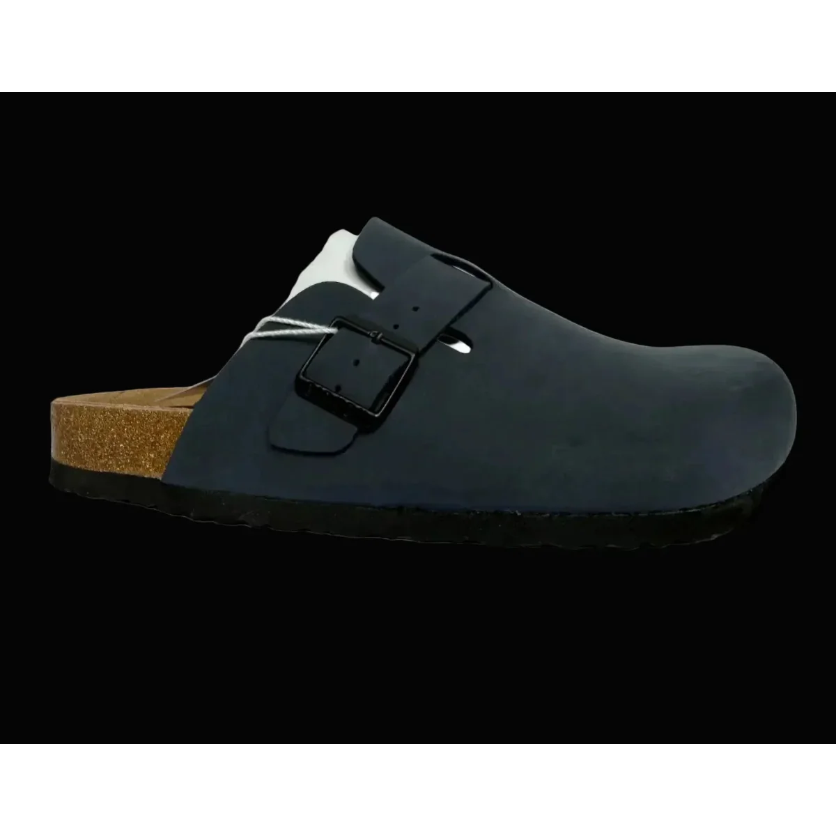 BIRKENSTOCK BOSTON SOFT FOOT BED - BLUE LEATHER
