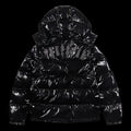 Trapstar Black Gloss Hooded Puffer Jacket