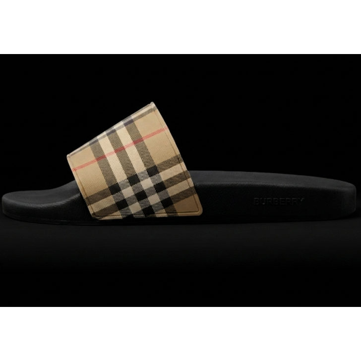 Burberry Check Slides