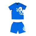 Syna World Short Set Blue & White