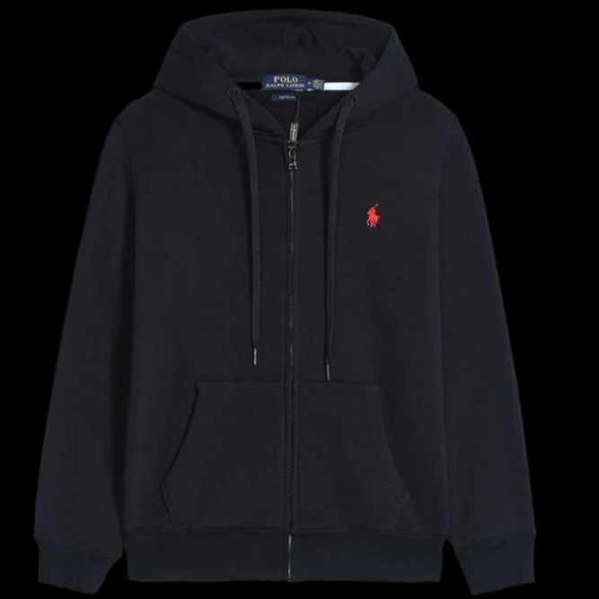 Ralph Lauren Black Zip Up