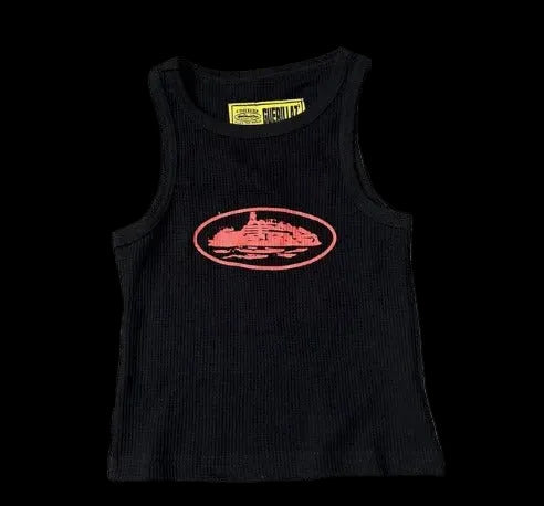 Corteiz Alcatraz Unisex Tank Top Red