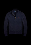 Ralph lauren cable knit quarter zip