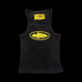 Corteiz Alcatraz Unisex Tank Top Black/Yellow