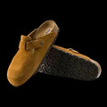 Birkenstock clogs camel