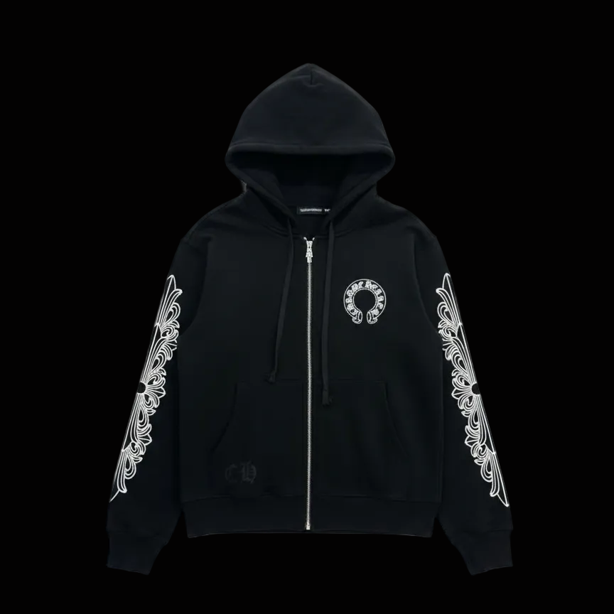 Chrome Hearts Zip Up Jacket